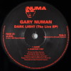 Gary Numan Dark Light Live 12" 1995 UK